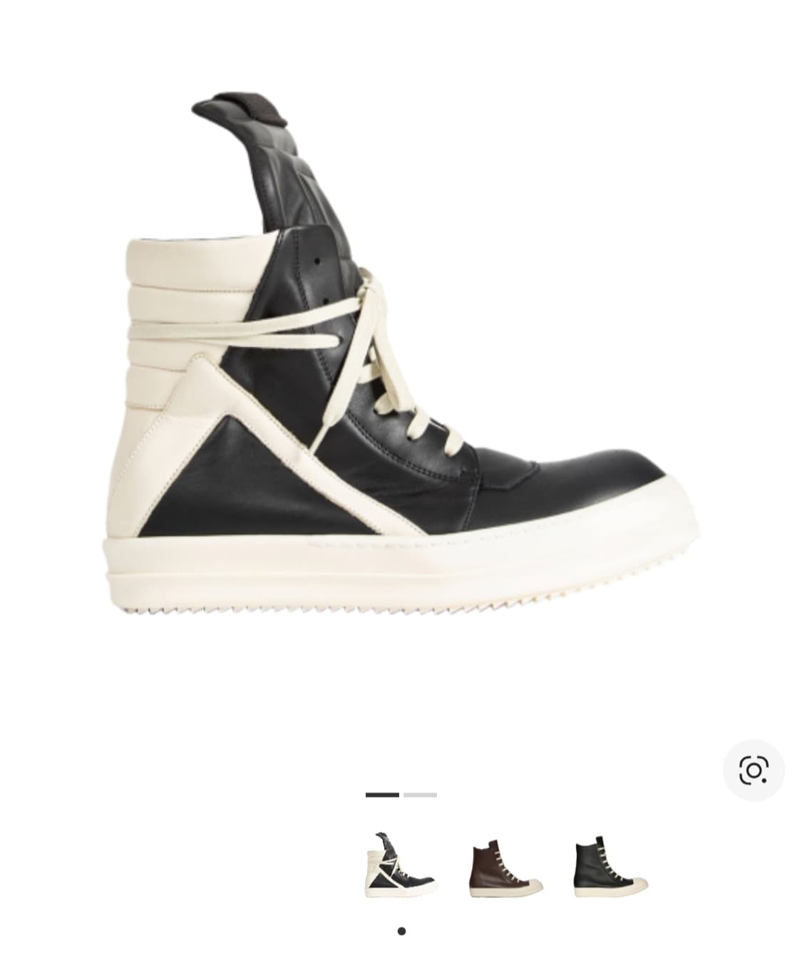 릭오웬스 지오바스켓 중고로 구해요 상품이미지1