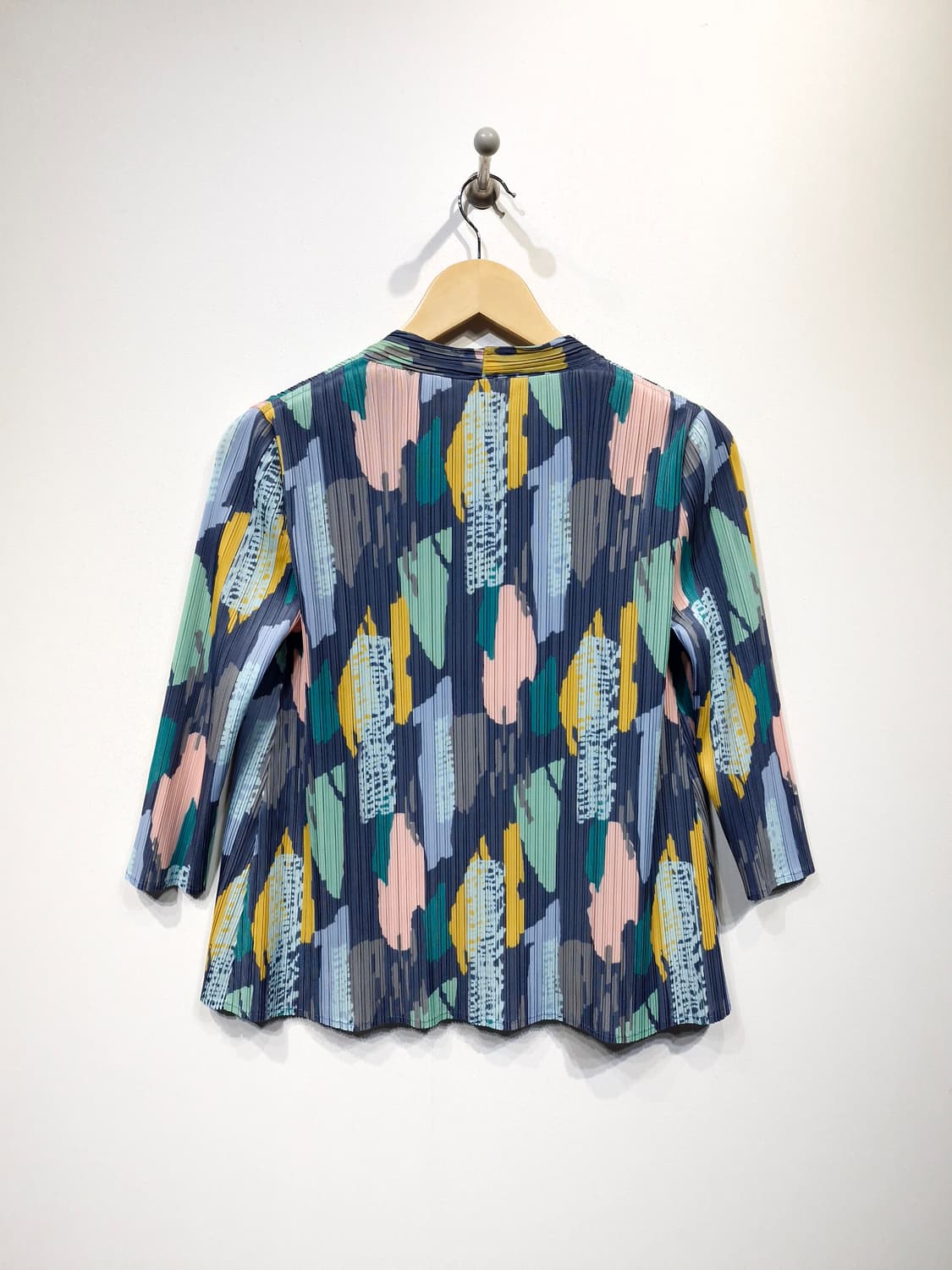 PLEATSME 플리츠미 기하학패턴 플리츠 가디건 상품이미지2