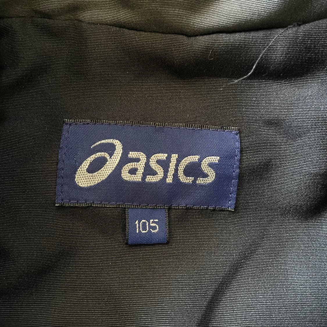 아식스 블랙 안감기모 바람막이 윈드브레이커 105 상품이미지5