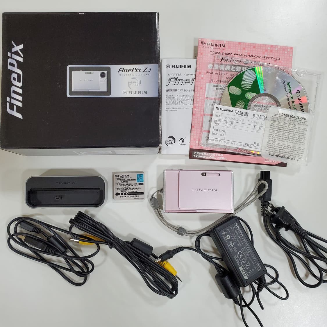 미품✨️박스풀셋🌸 FinePix Z3  (후지필름 파인픽스 Z3) 핑크 상품이미지2