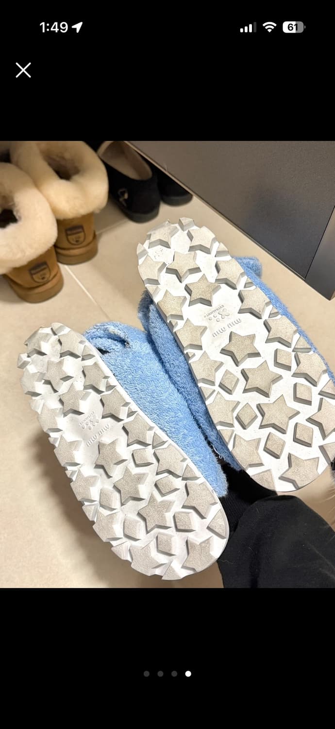 미우미우 테리샌들 235 상품이미지4