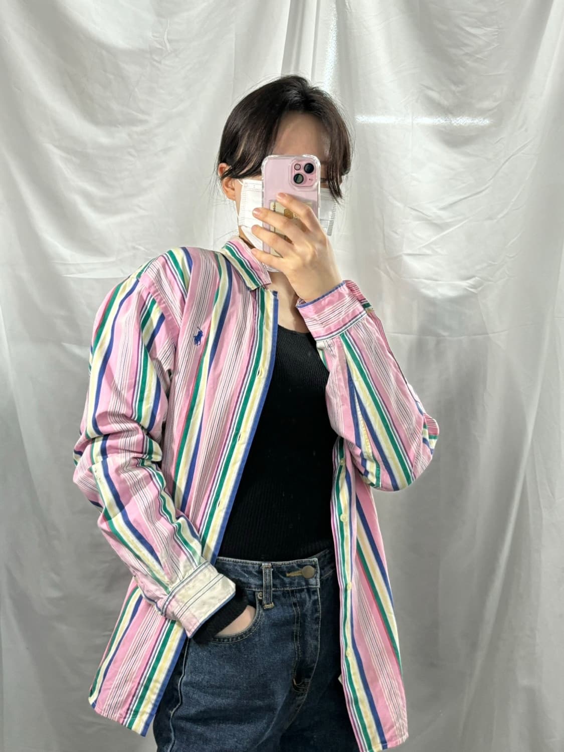 폴로 랄프로렌 컬러 스트라이프 L 상품이미지1