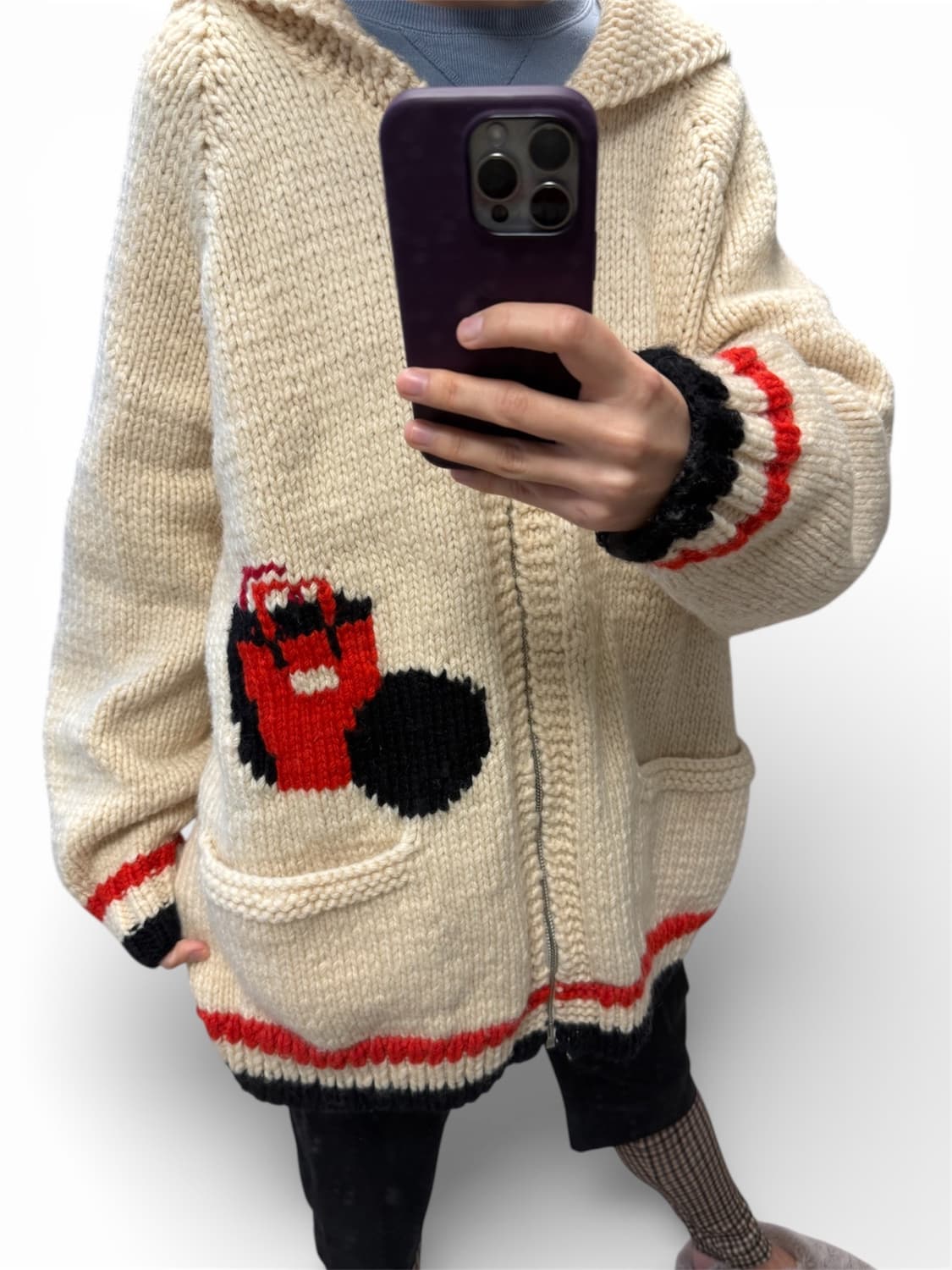 빈티지 코위찬 핸드메이드 상품이미지2