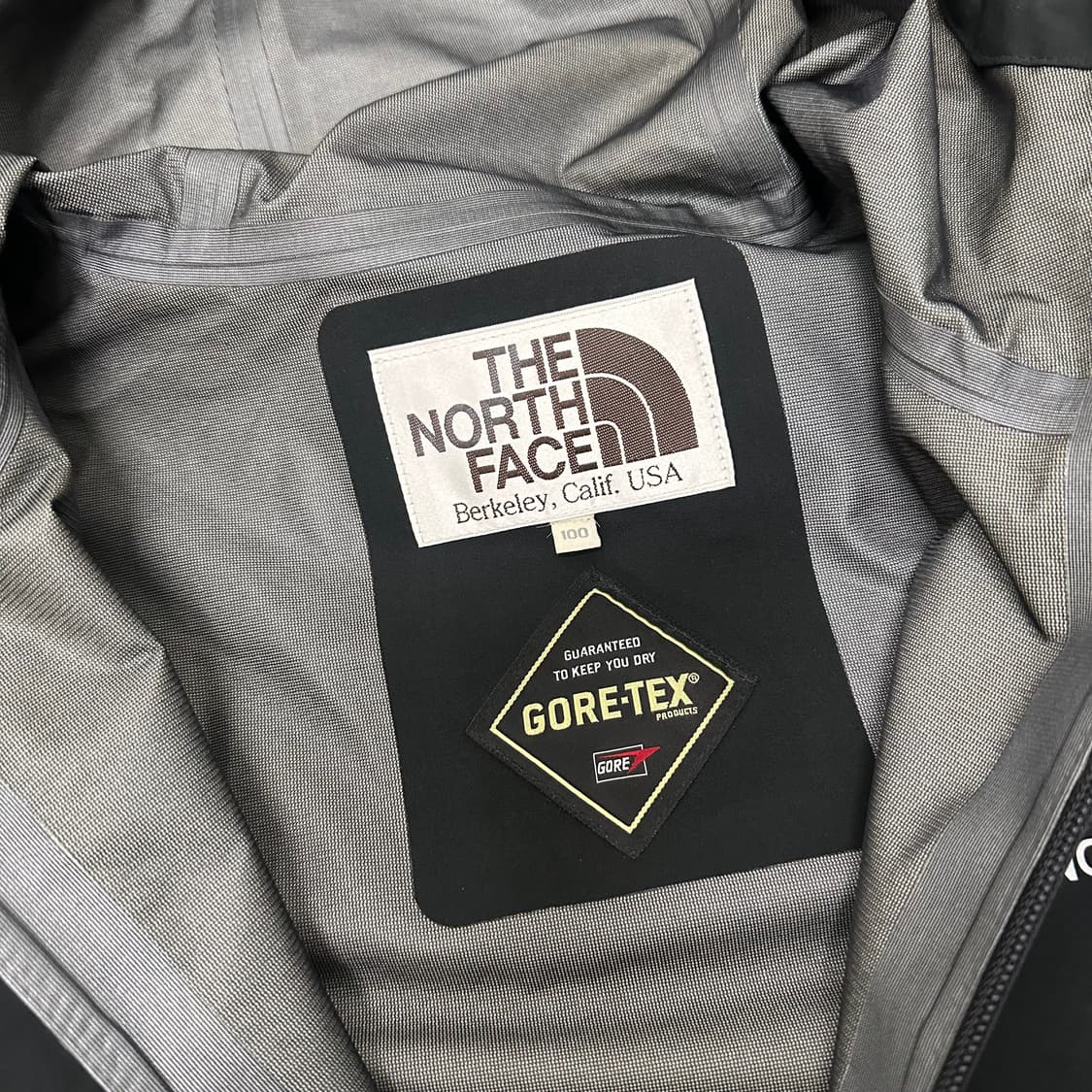 노스페이스 고어택스 바람막이 자켓 블랙 100(L) 상품이미지7