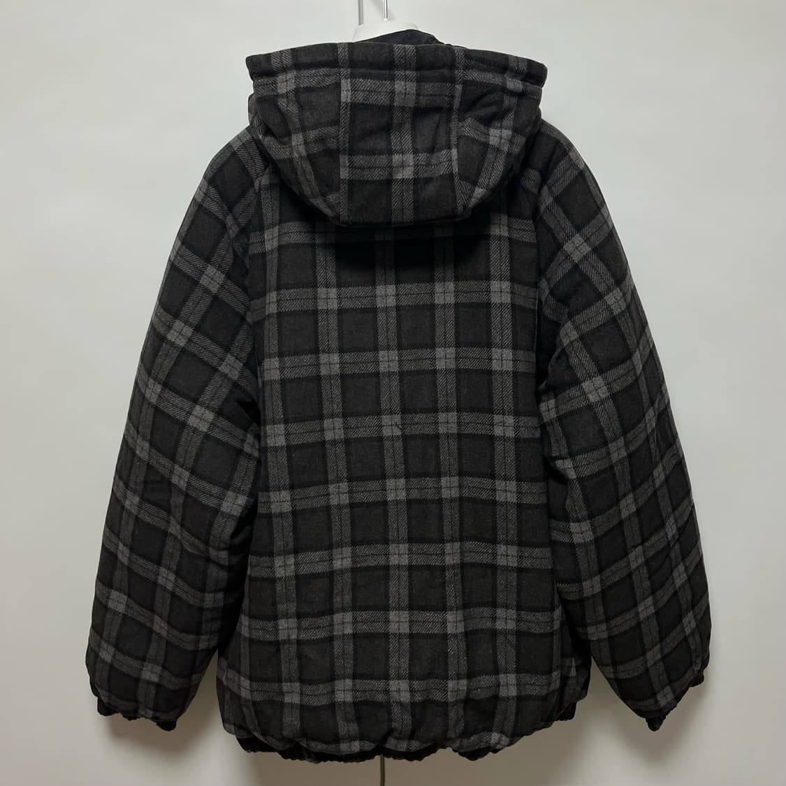 [L]로아 하이킹 25fw 체크 울 후드 자켓 상품이미지3