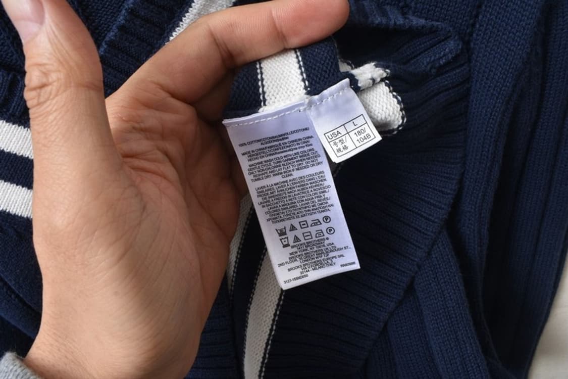 브룩스브라더스 크리켓 코튼 니트 L M0179 상품이미지6