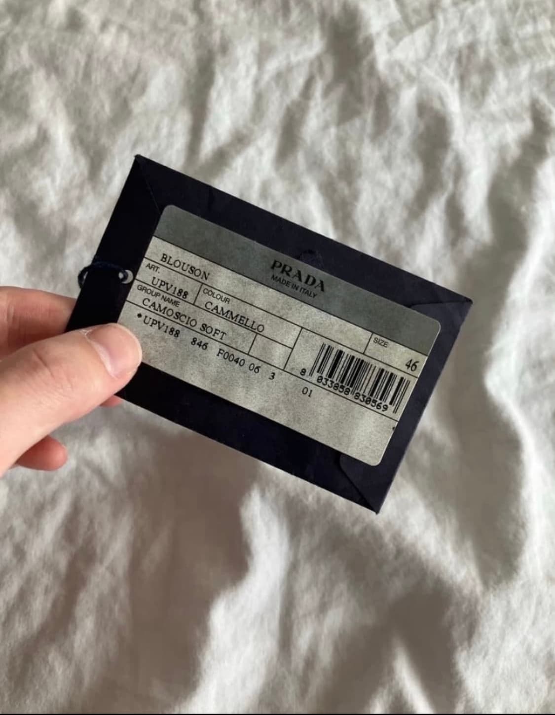 프라다 스웨이드 자켓 상품이미지3