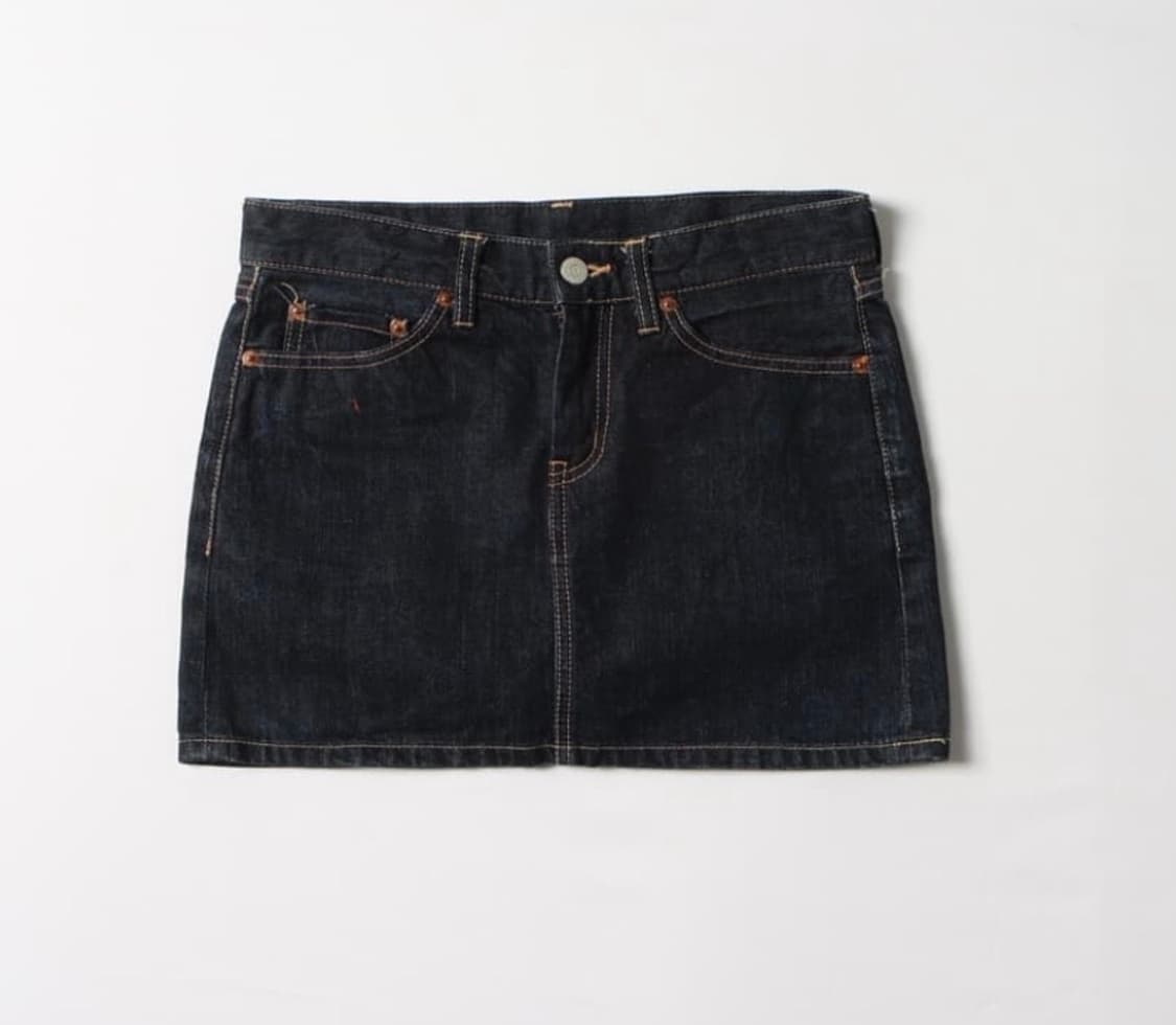 Beams Boy 진청 데님 스커트 상품이미지1