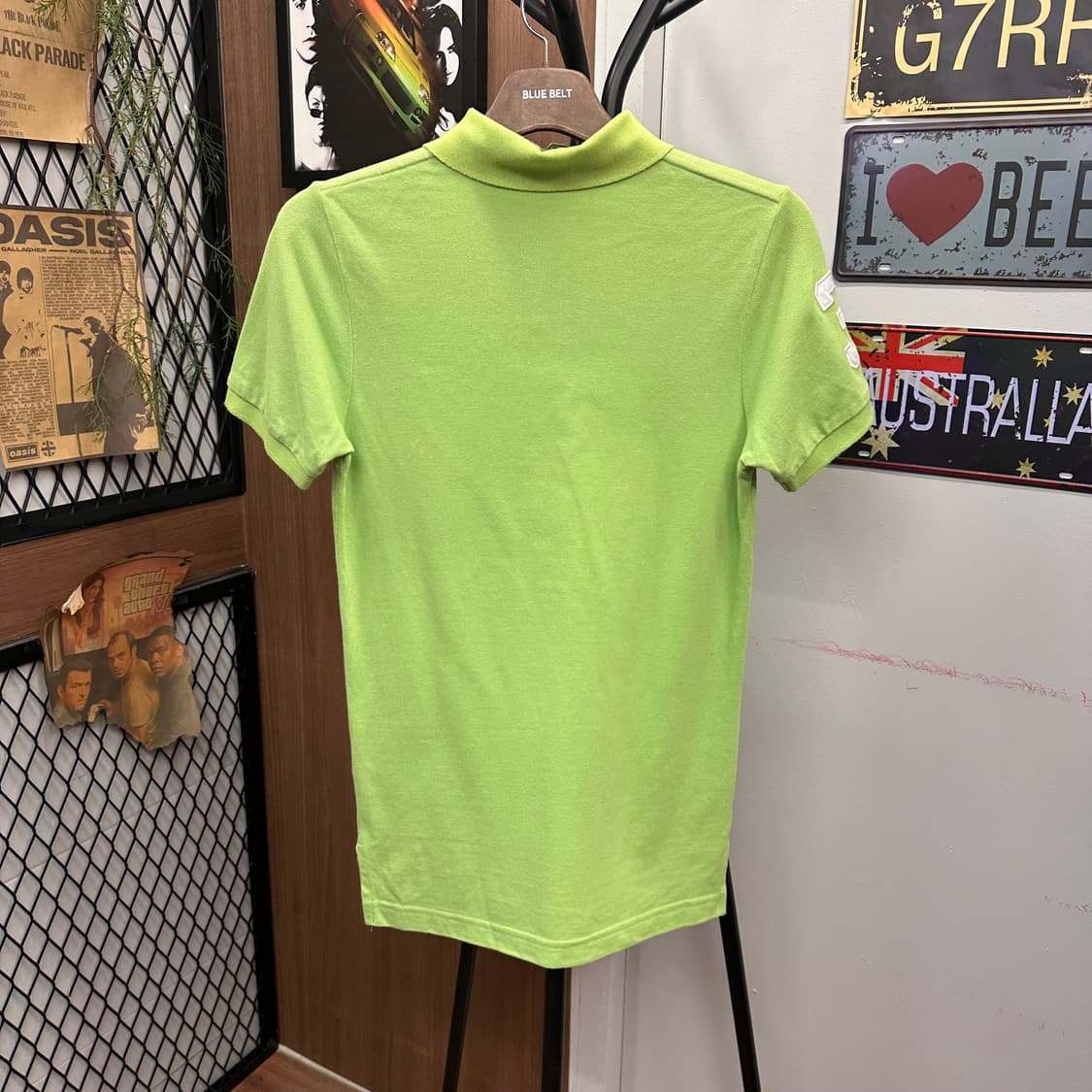 Polo Big Pony Green Polo Shirt 상품이미지2
