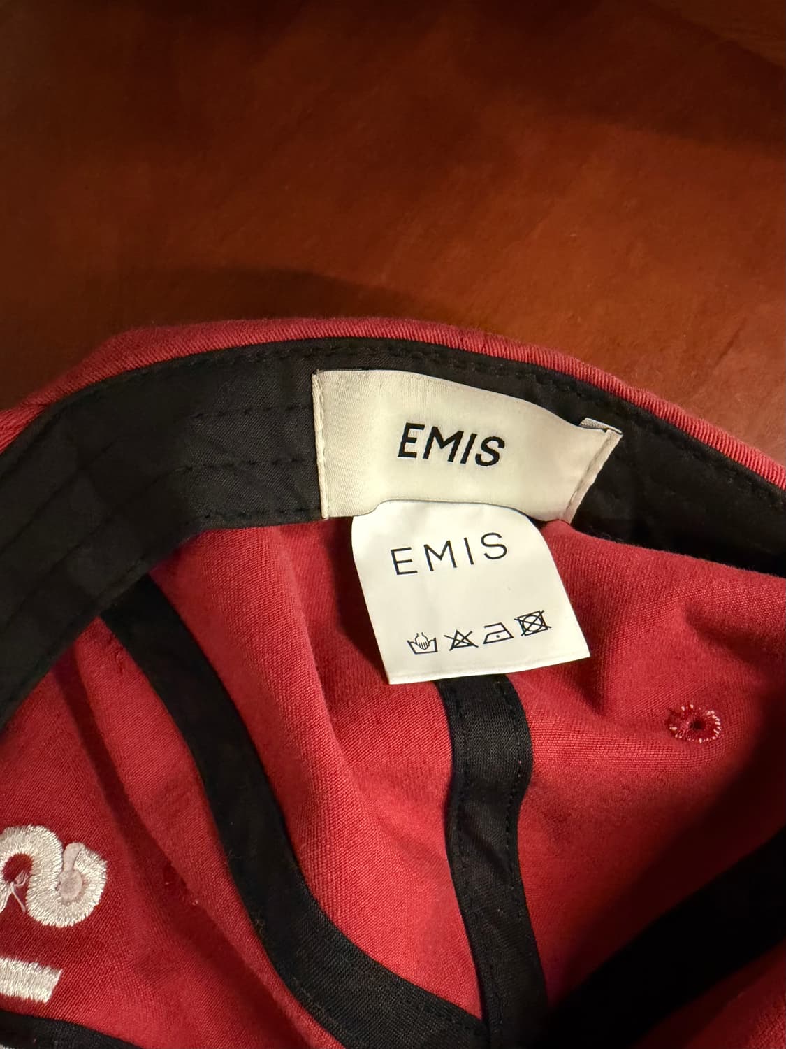 (정품) 이미스 볼캡 레드 a1 상품이미지3