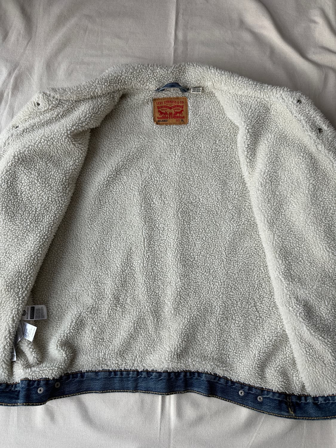 리바이스 쉐르파 트러커 데님자켓 XL 상품이미지6