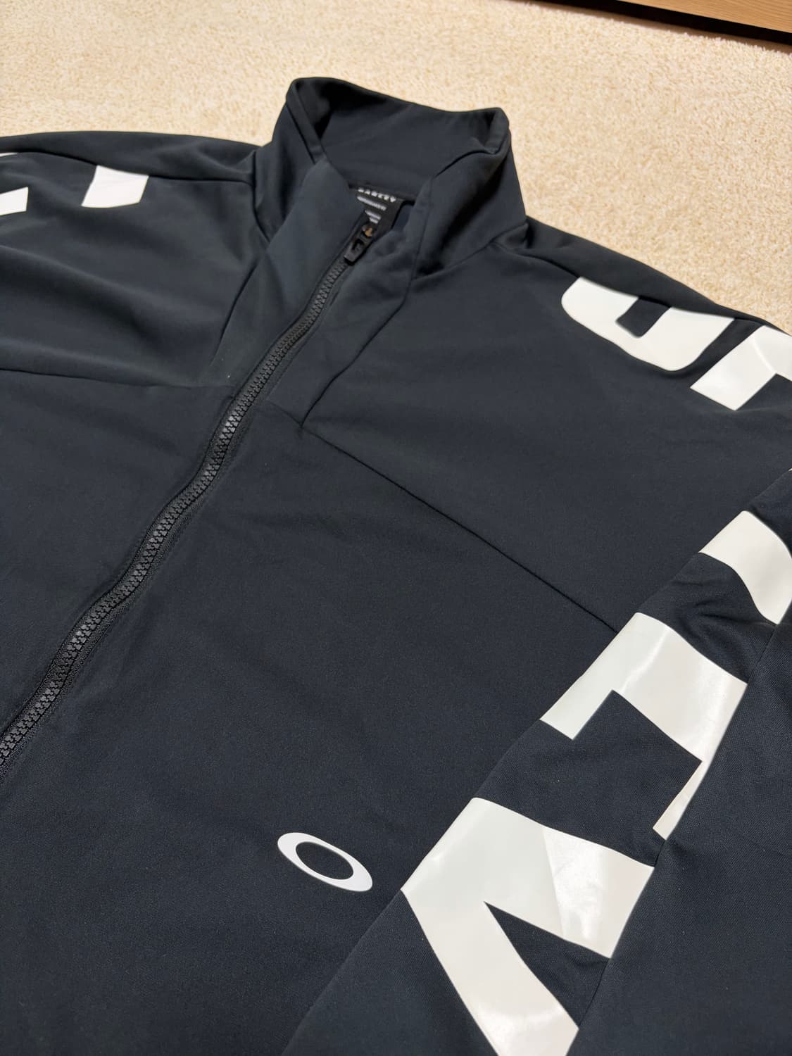 M) 오클리 로고 집업 트랙탑 져지 상품이미지3