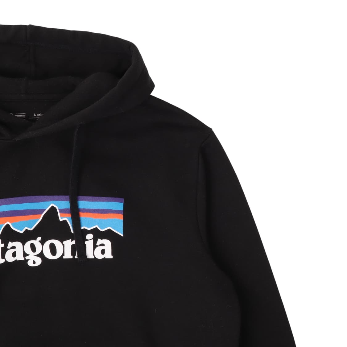 파타고니아 웨이브 로고 오가닉 후드티 상품이미지3