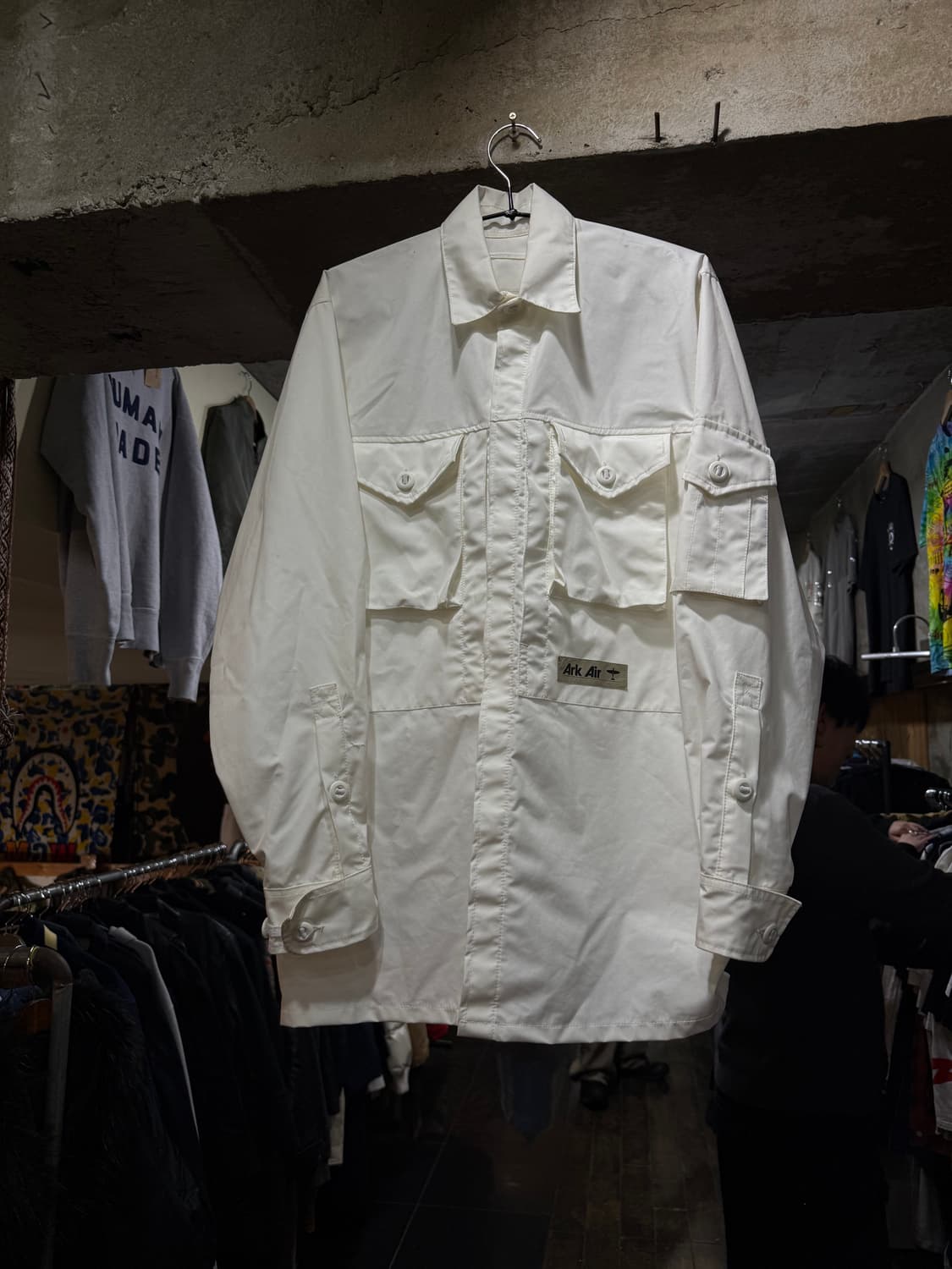 Ark Air ×  JUNYA WATANABE 준야 오버핏 셔츠 100 상품이미지1