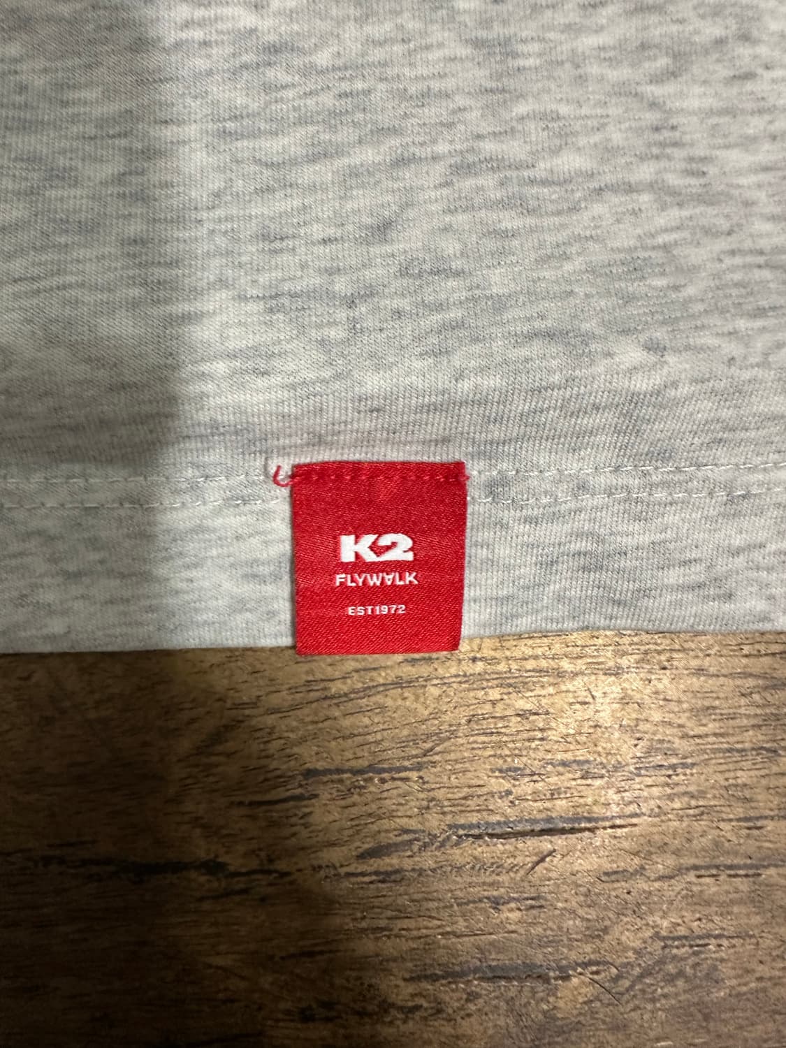 K2 플라이워크 기능성 반팔티 95 멜란지그레이 아웃도어 스포츠 상품이미지8