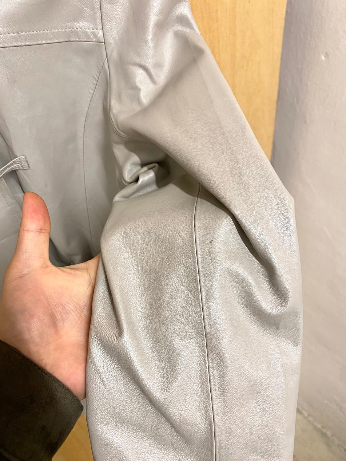 BALMAIN leather duffle coat 발망 레더 더플코트 상품이미지9