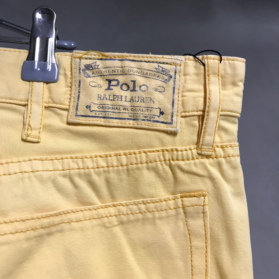 폴로 랄프로렌 코튼 팬츠 옐로 36/30 상품이미지4