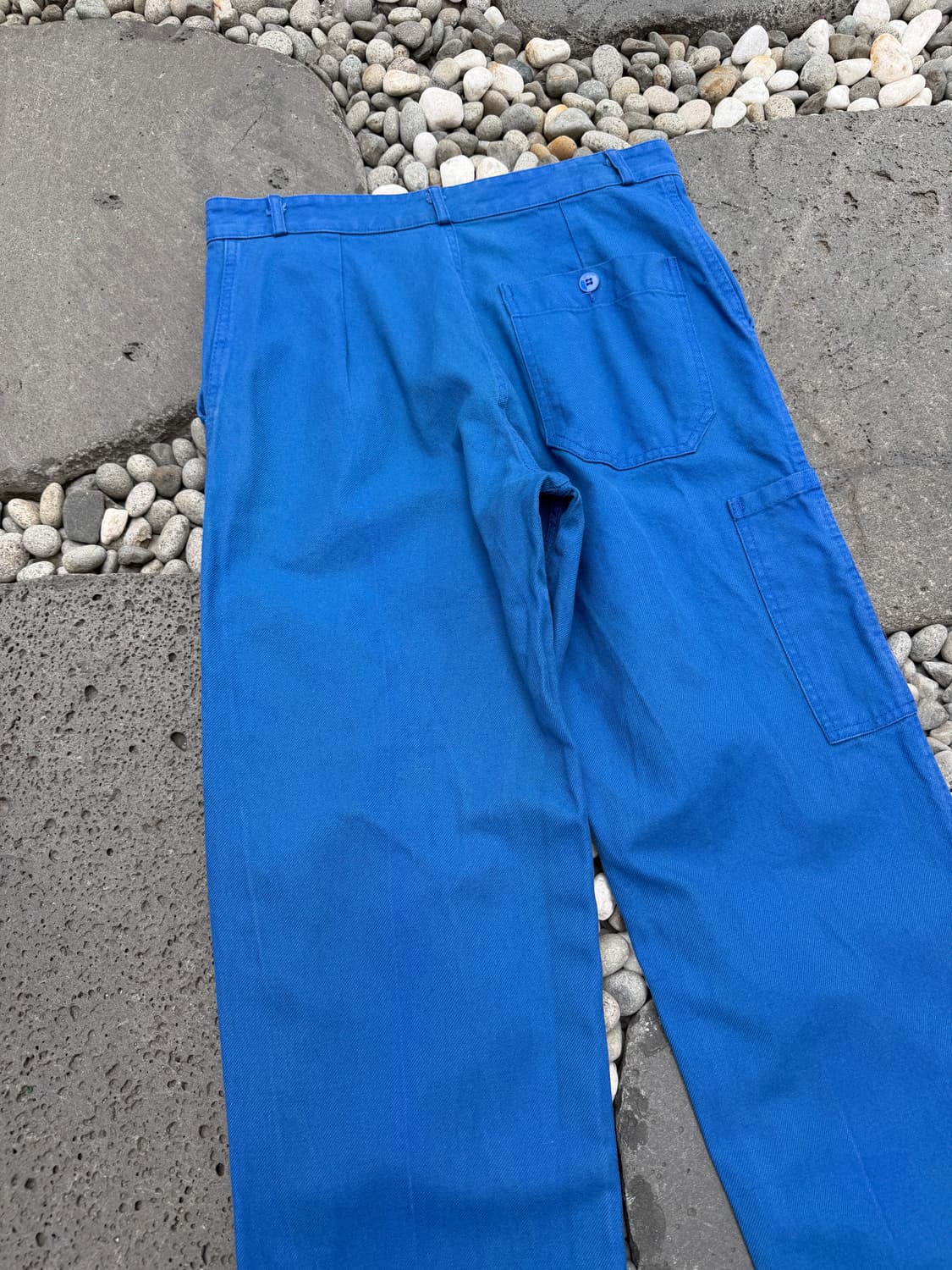 1990s WASHED BLUE FRENCH 빈티지 프렌치워크팬츠 상품이미지9