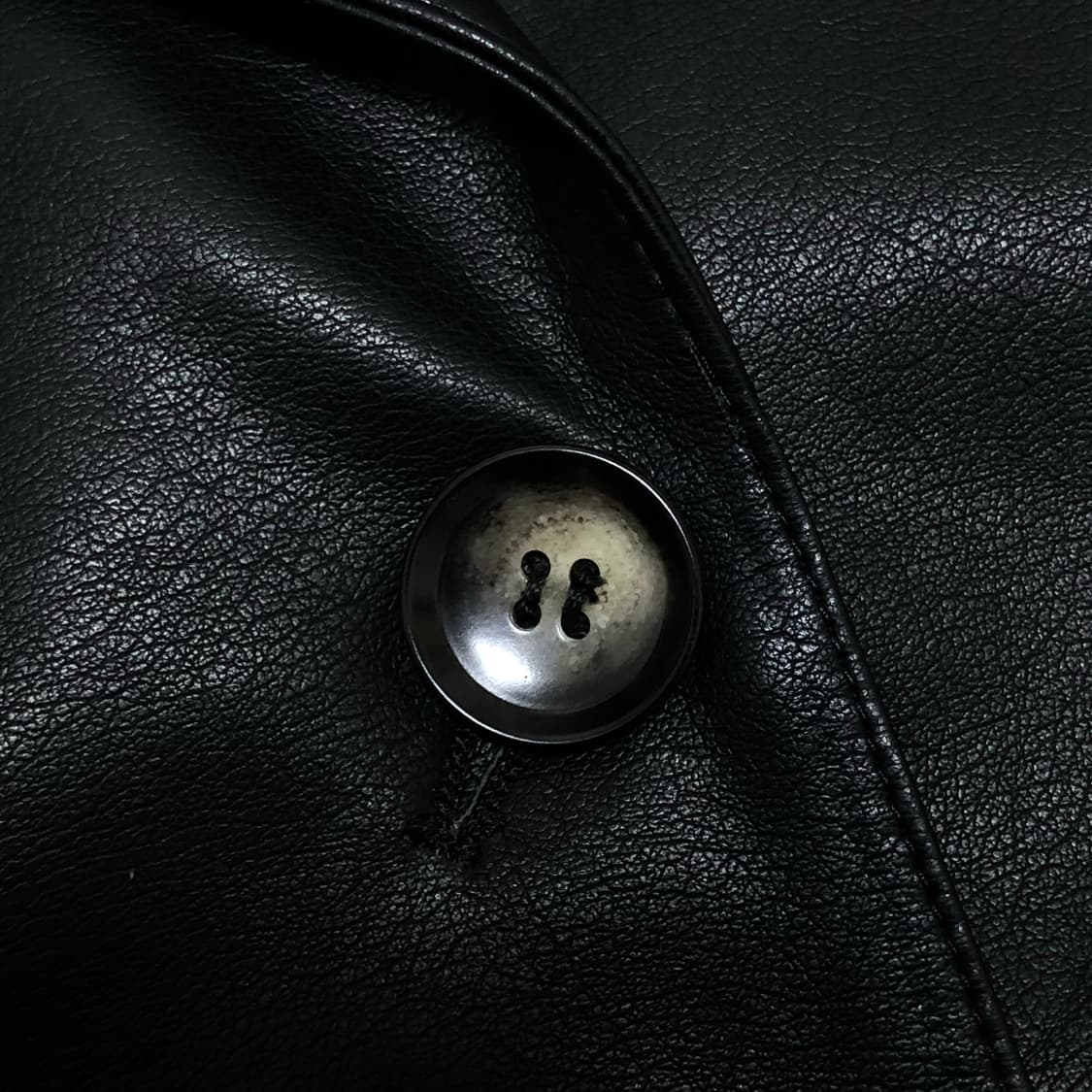 mohan 모한 tof 크롭 에코 레더 블레이저 (새상품) 상품이미지4