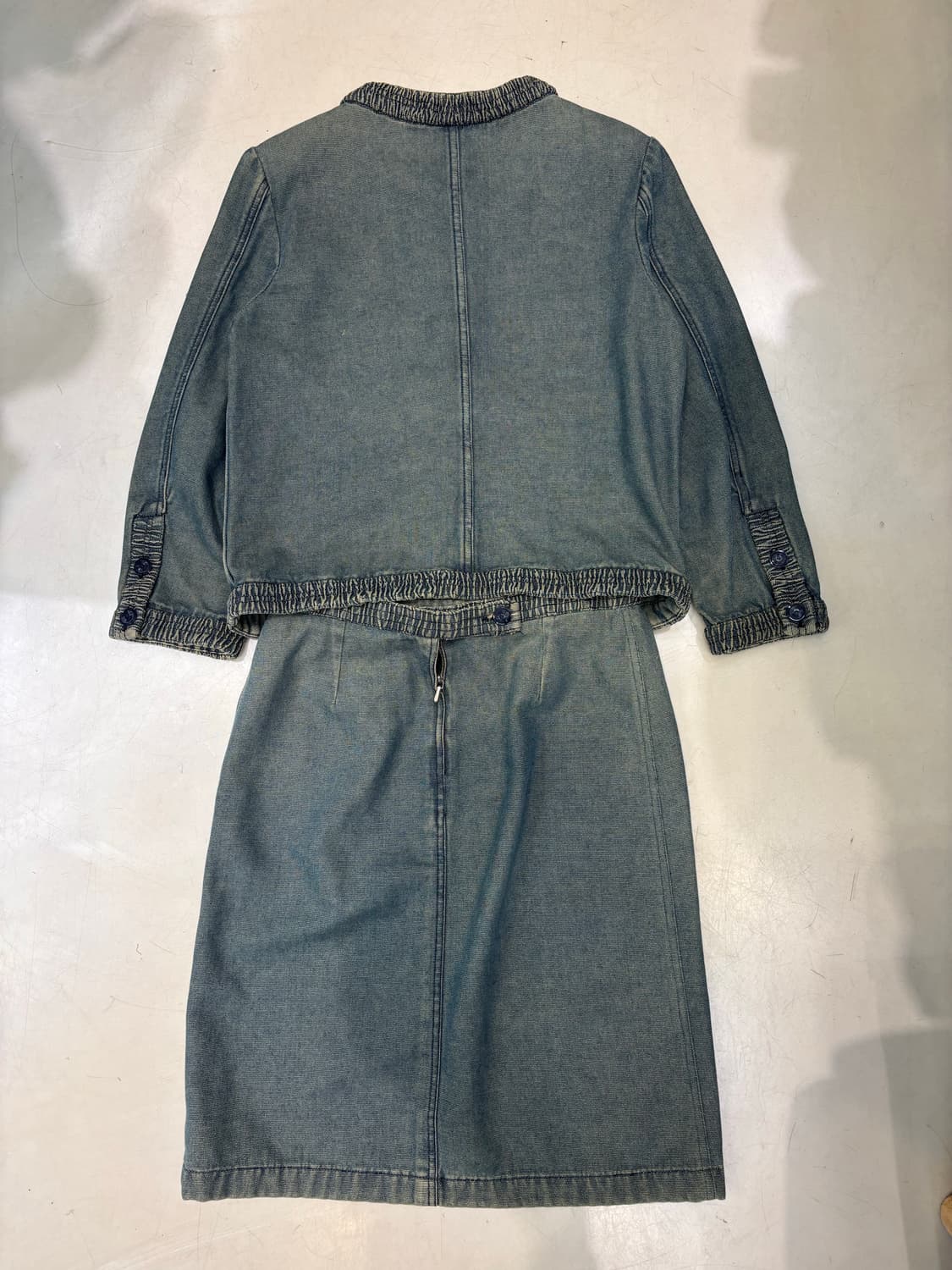 샤넬 데님 셋업 상품이미지3