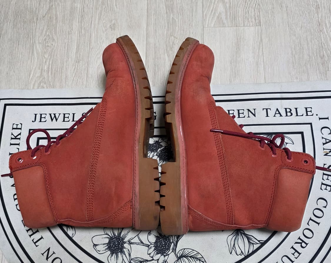 [255~260]팀버랜드 6인치 워터프루프 레드 부츠 상품이미지7