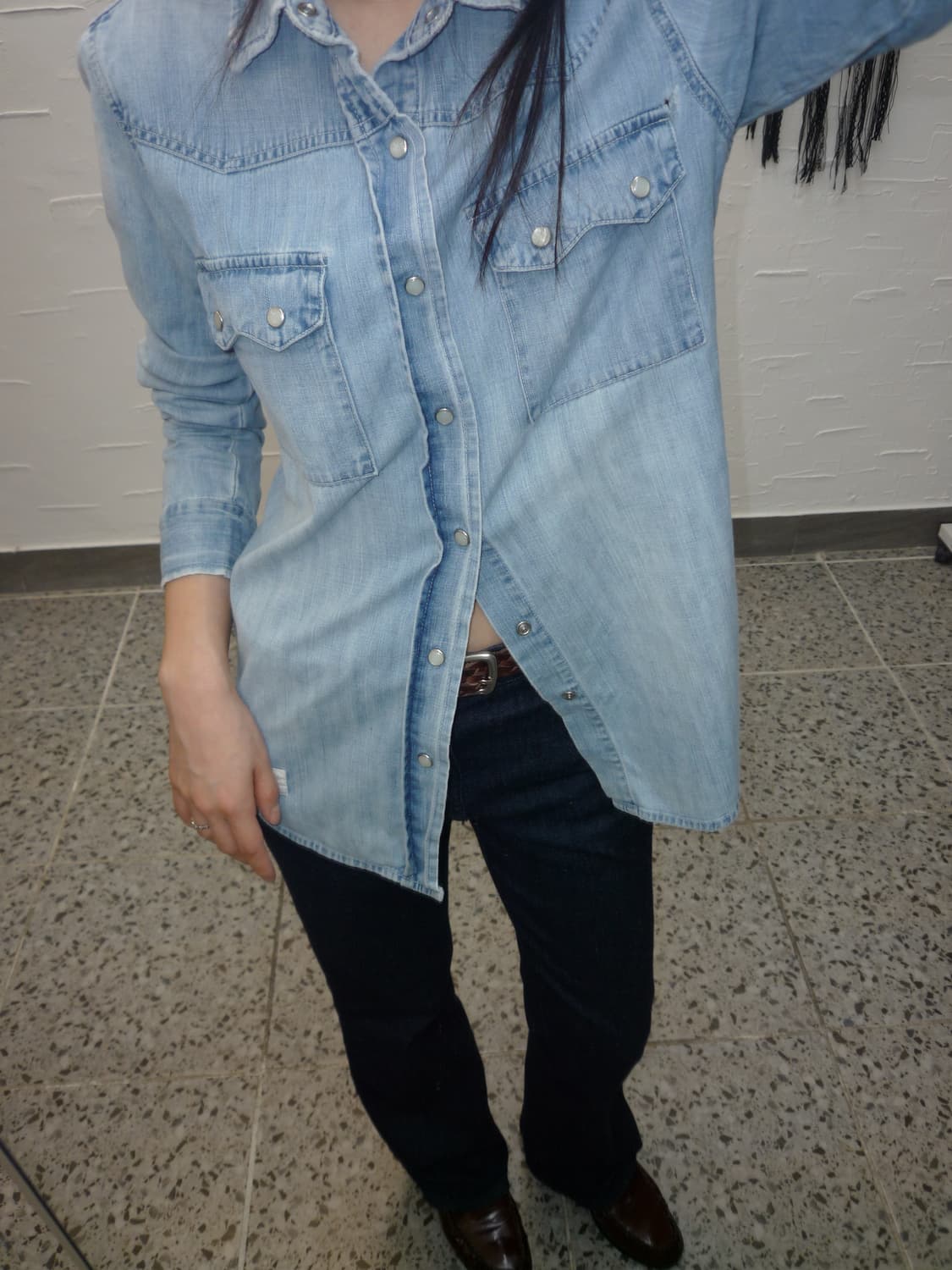 Light denim shirts 상품이미지1