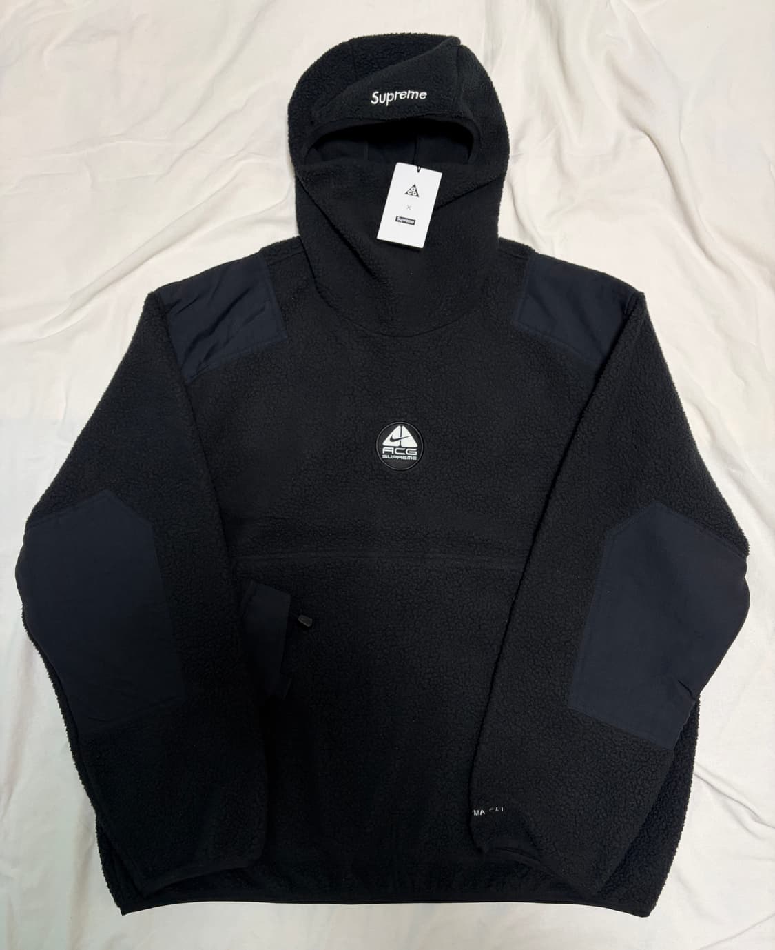 슈프림 x 나이키 ACG 플리스 풀오버 블랙 22FW SUPREME NI 상품이미지1