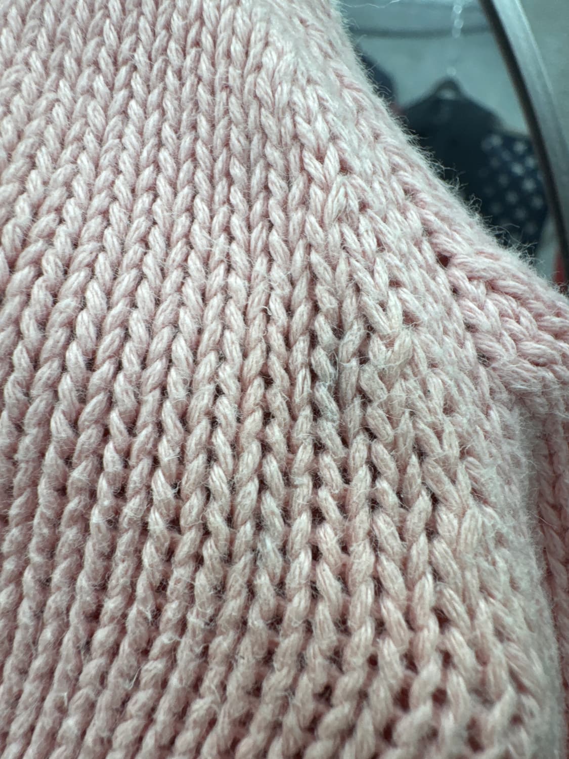 폴로 핑크 가디건 상품이미지5