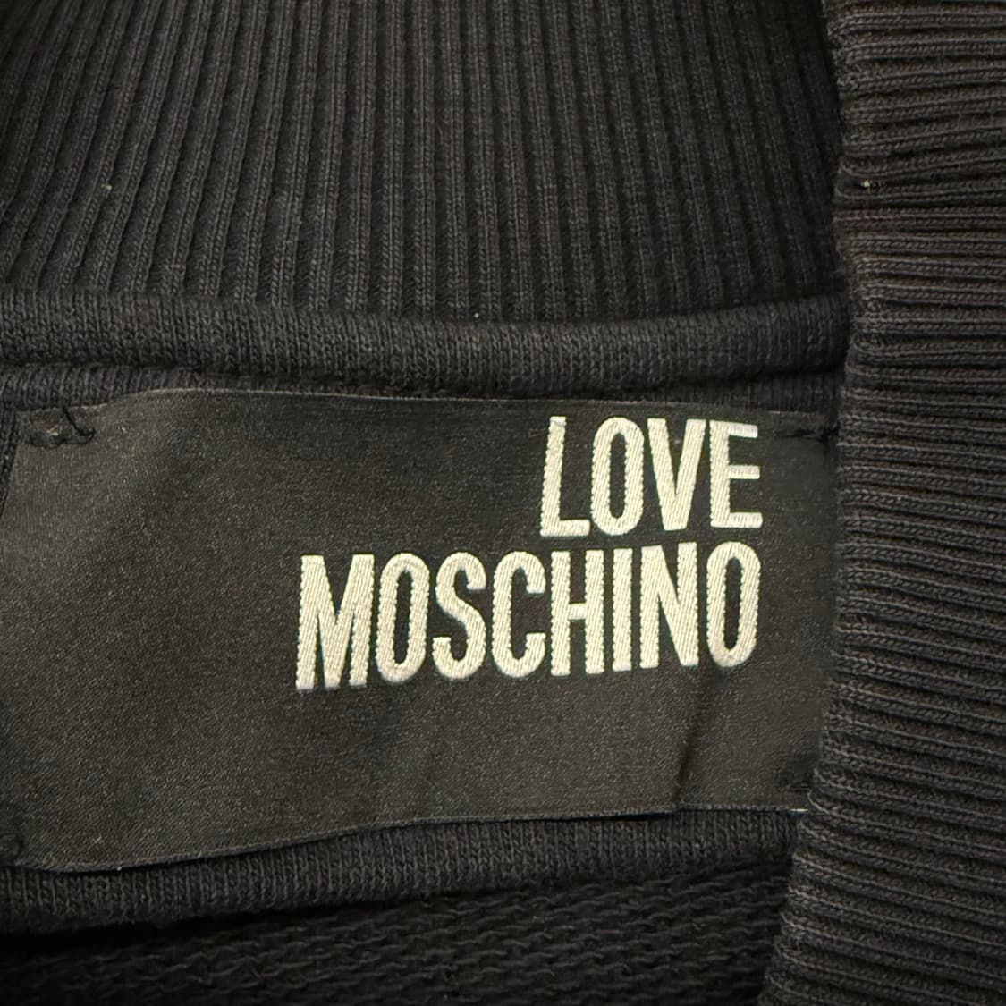 [정품/85] 러브모스키노 패치 블랙 봄버 자켓 b16 상품이미지5