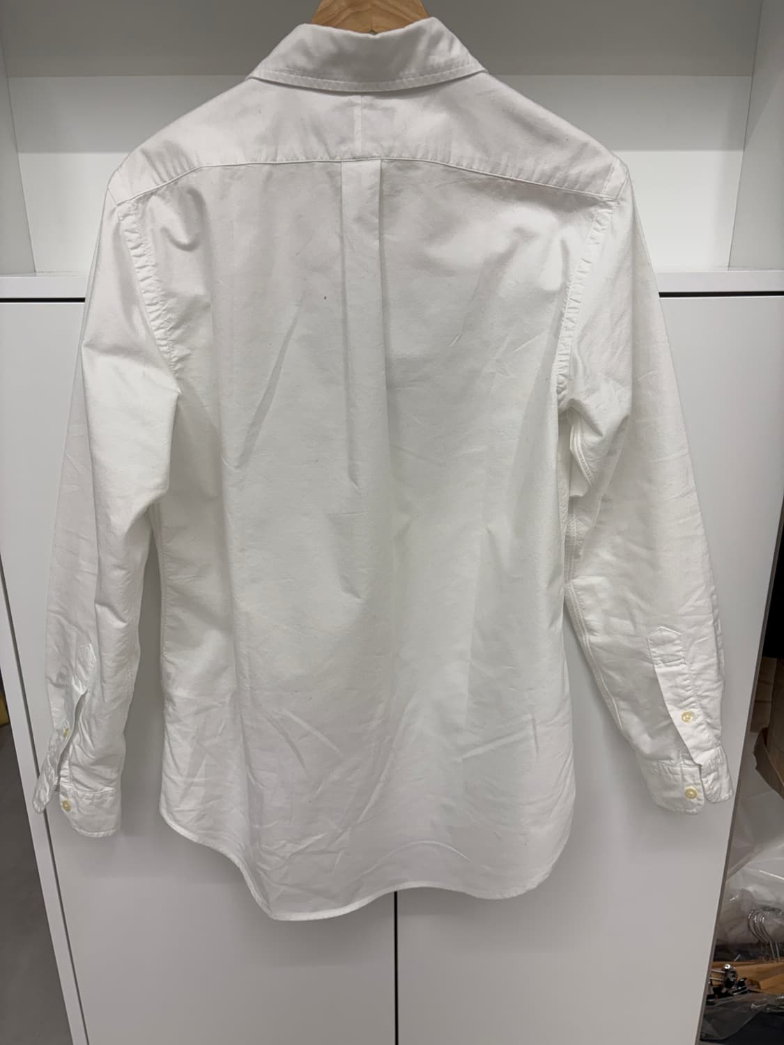 폴로 랄프로렌 화이트 옥스포드 셔츠 (커스텀핏) 상품이미지2