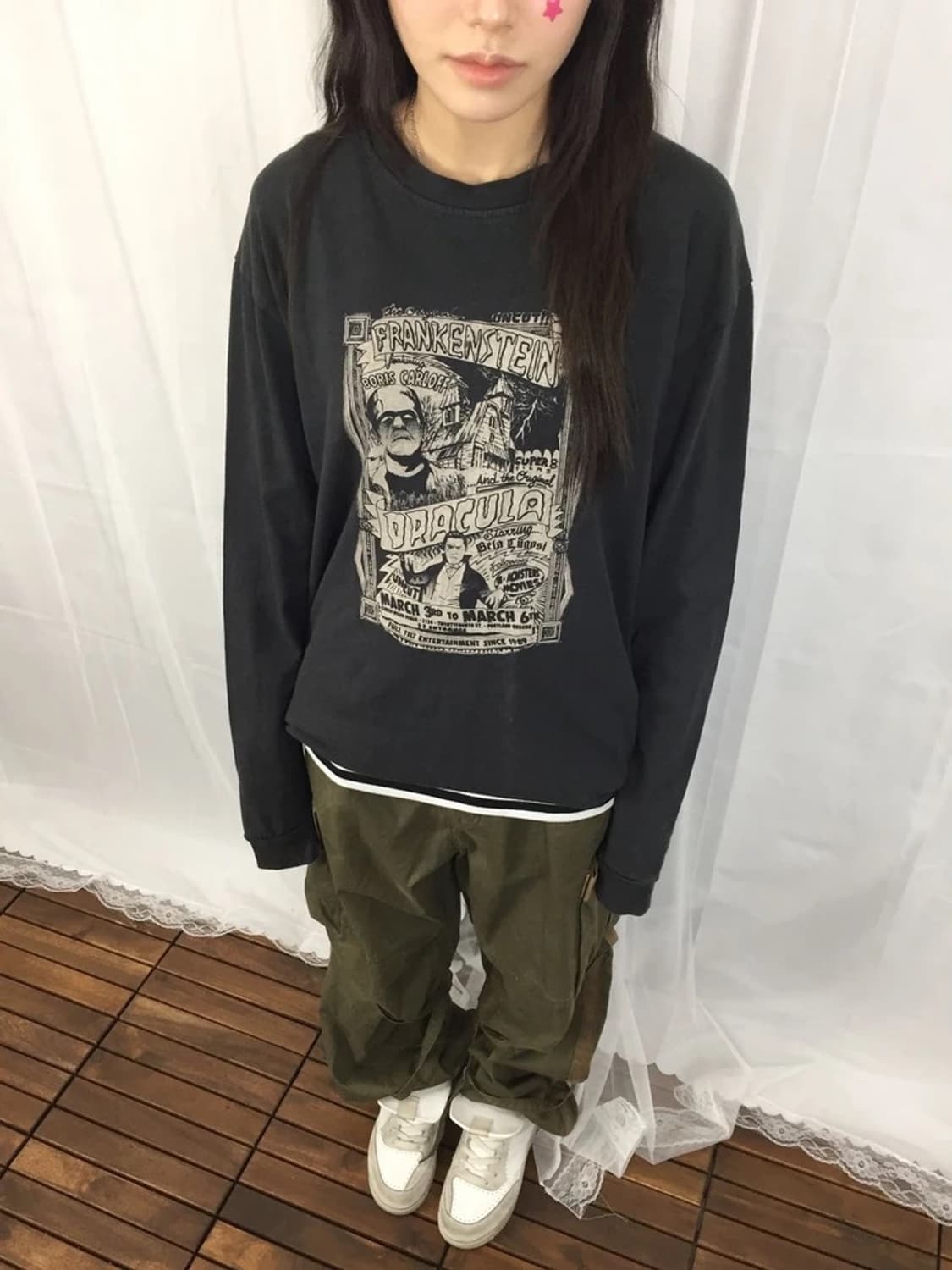 J. Galt Dracula Graphic Long Sleeve 상품이미지2