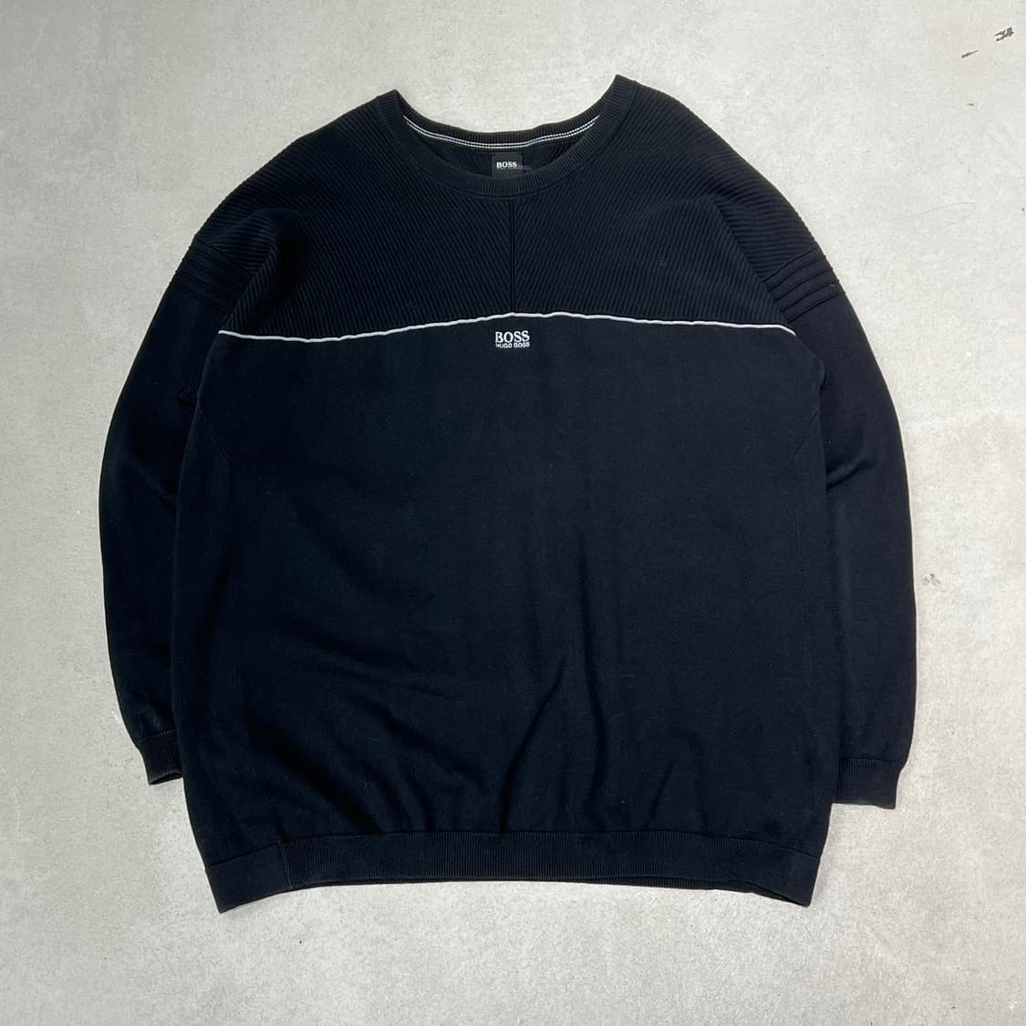 휴고보스 로고자수 니트 s09236 상품이미지1