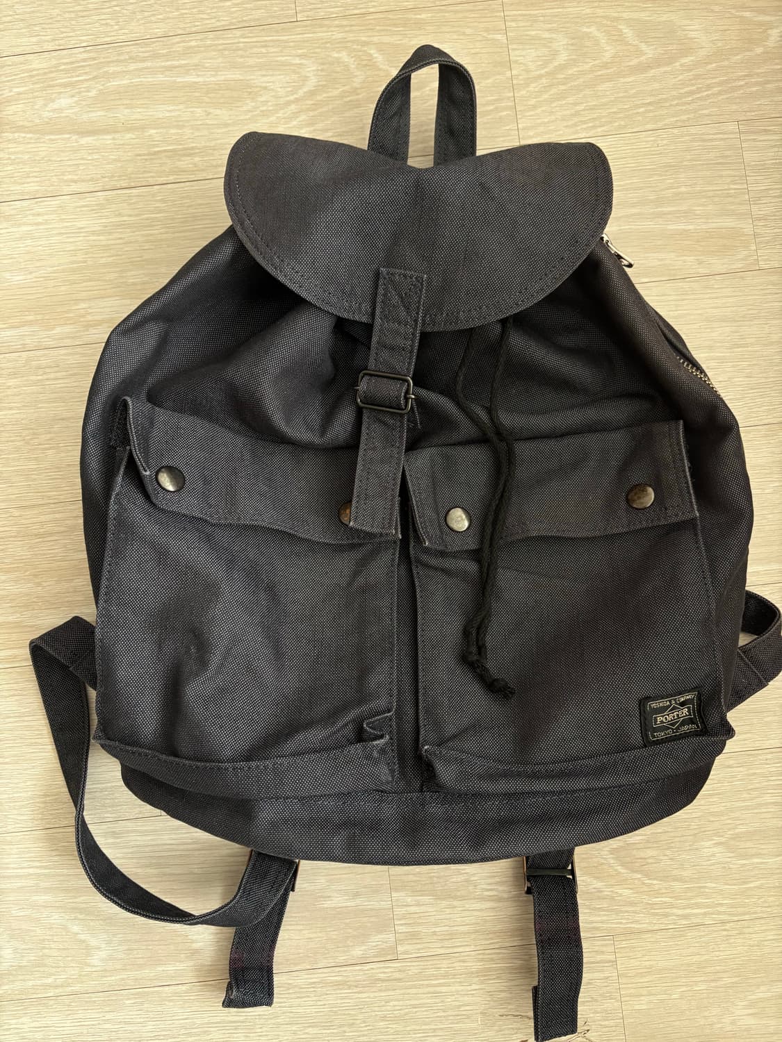 포터 빈티지 백팩 네이비 상품이미지1