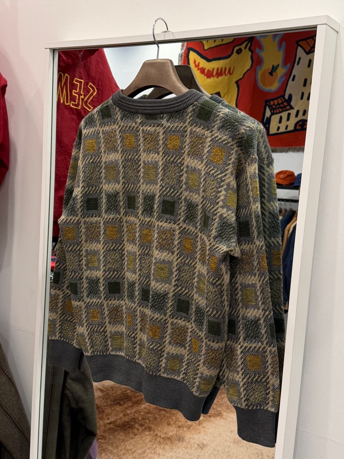 Golden Bear 골든베어 빈티지 울 니트 (made in Japan 상품이미지5