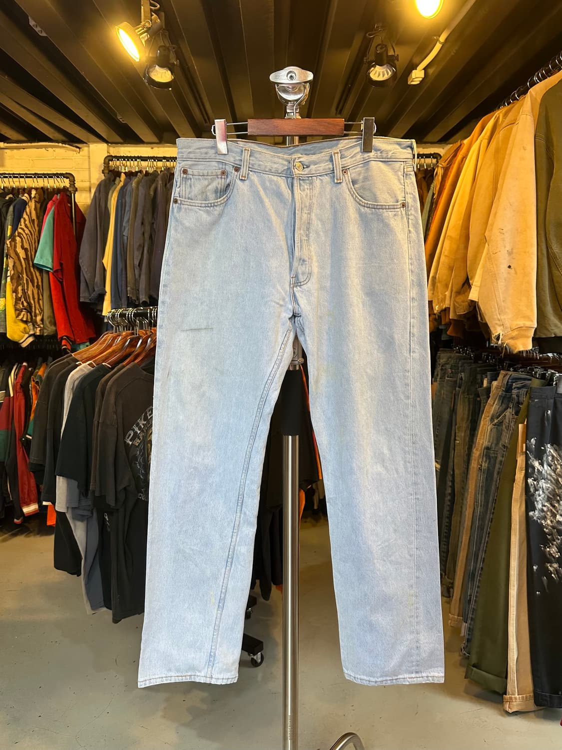 90s 리바이스501 데님 팬츠 36x32 made in usa 상품이미지1