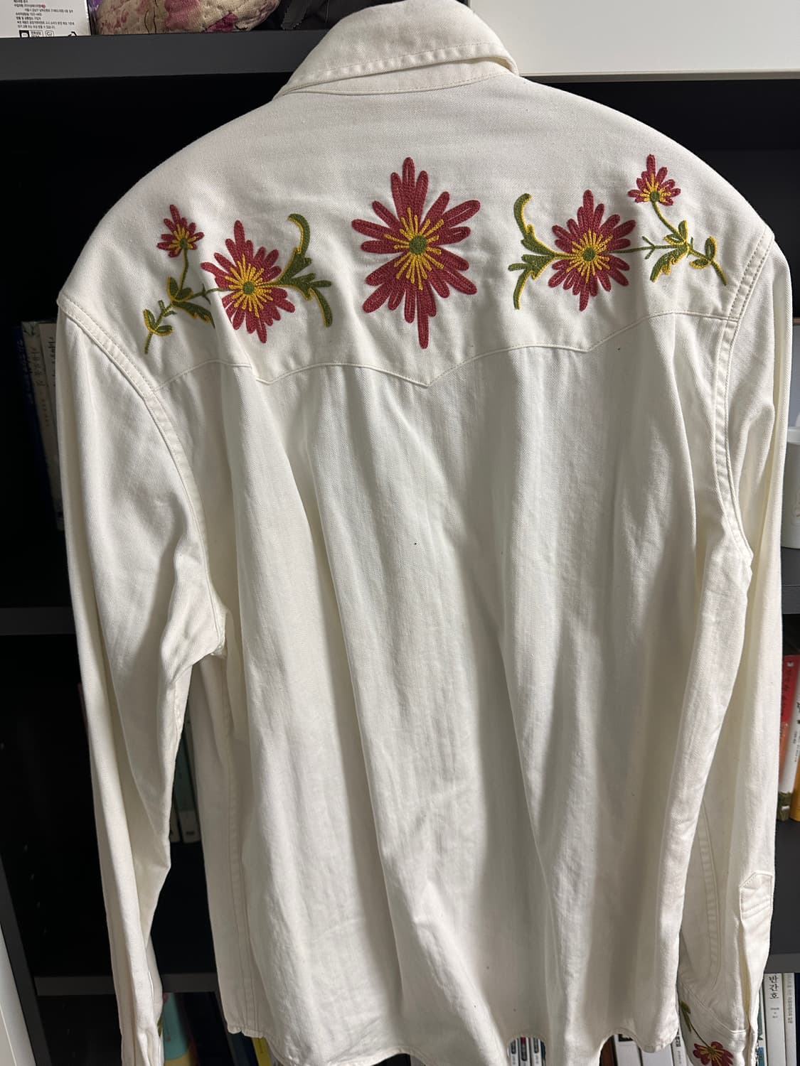 RRL 꽃자수 웨스턴 셔츠 M 상품이미지2