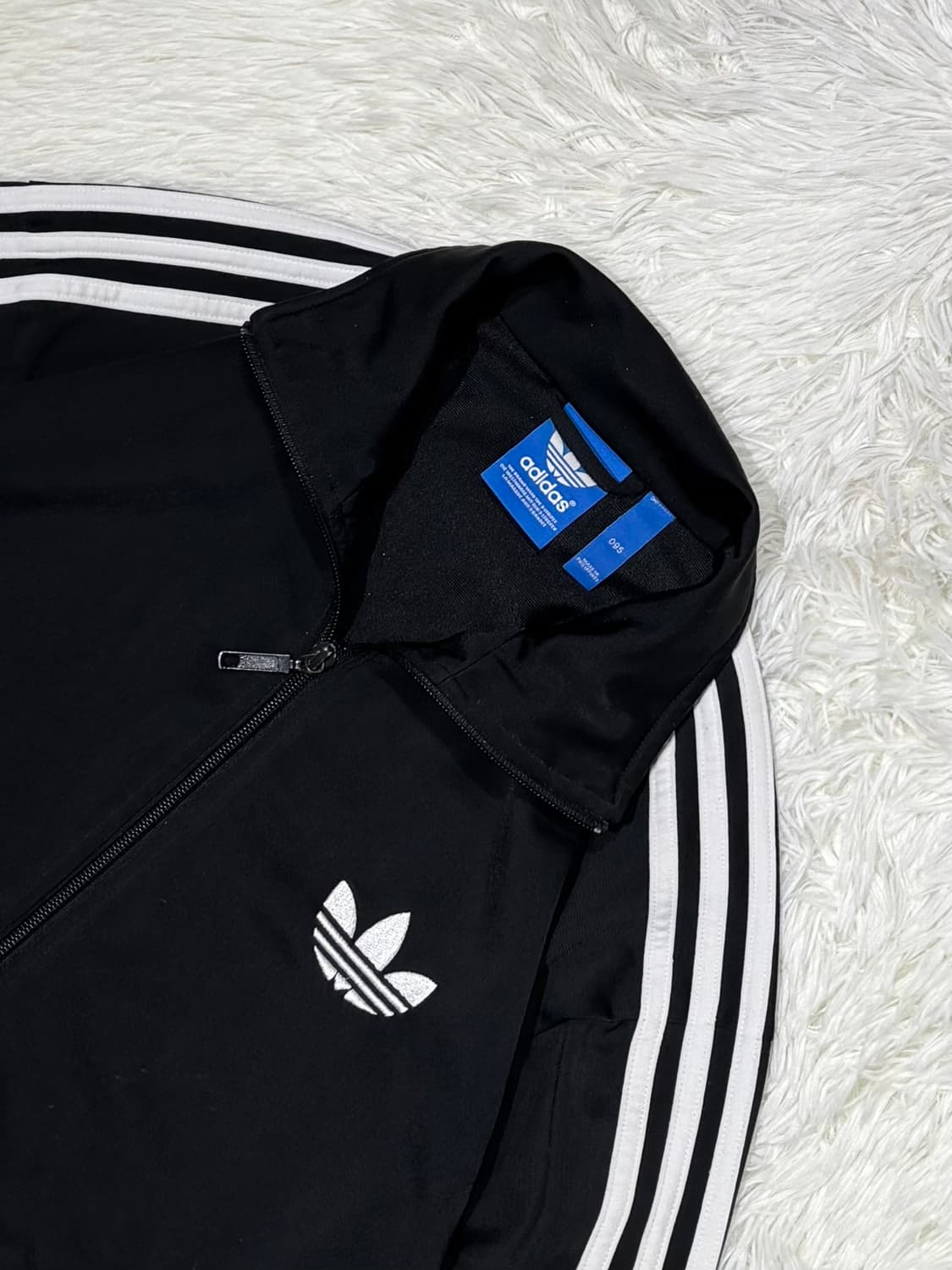 아디다스 파이어버드 블랙 삼선 트랙탑 상품이미지5