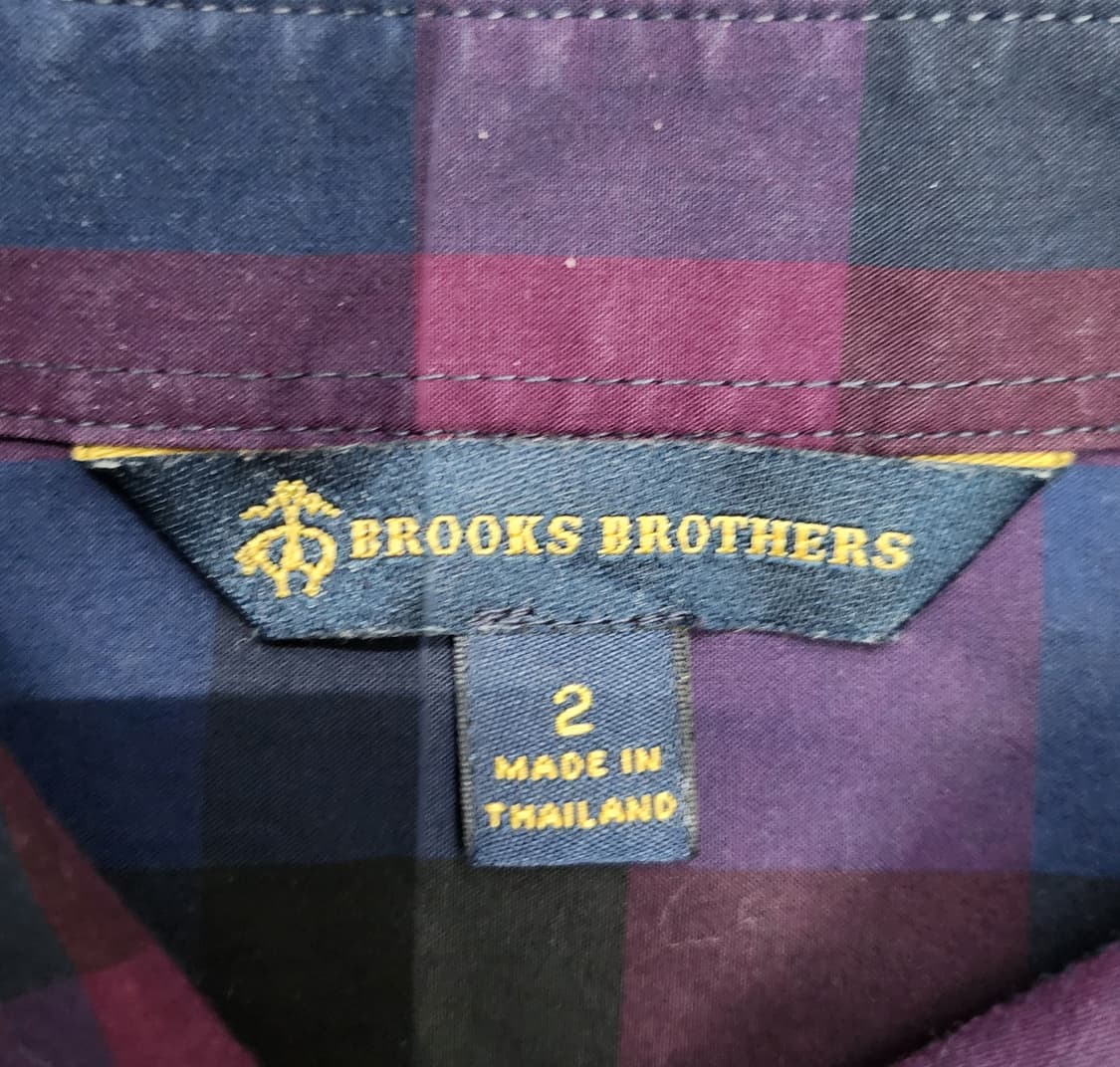 BROOKS BROTHERS 타탄체크 셔츠 원피스 2 (55까지) 상품이미지3