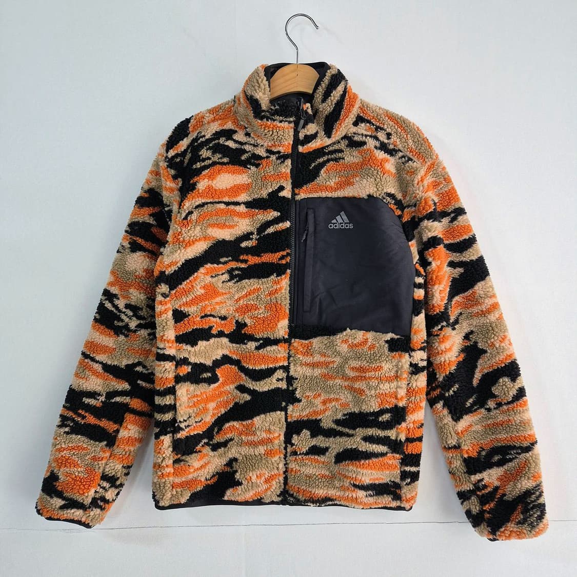 아디다스 리버시블 양면 쉐르파 플리스자켓 사이즈 S 상품이미지1