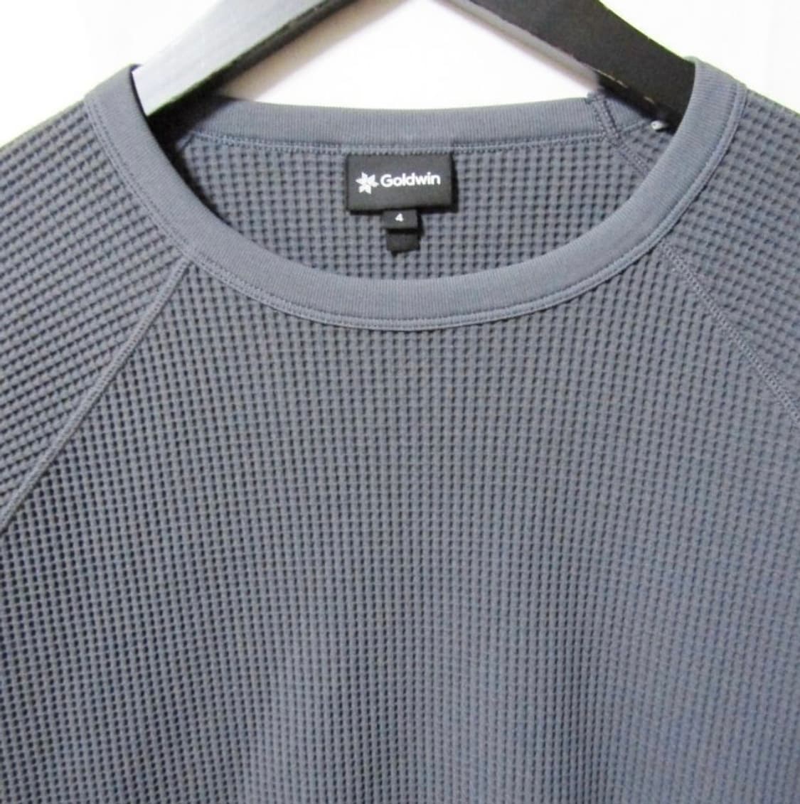Goldwin 골드윈 와플 롱슬리브 티셔츠 그레이 상품이미지3