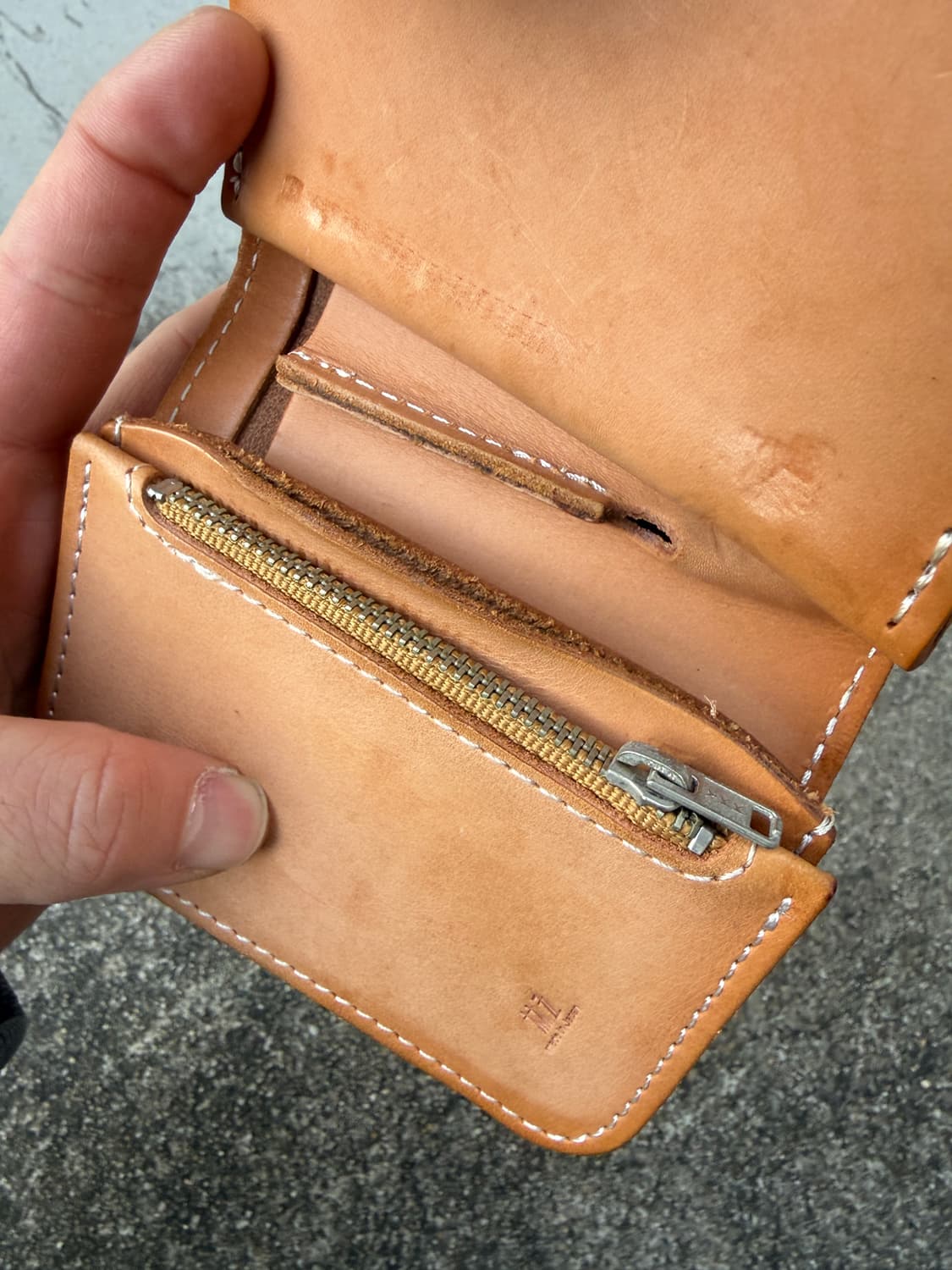 테드컴퍼니 가죽 반지갑 상품이미지6