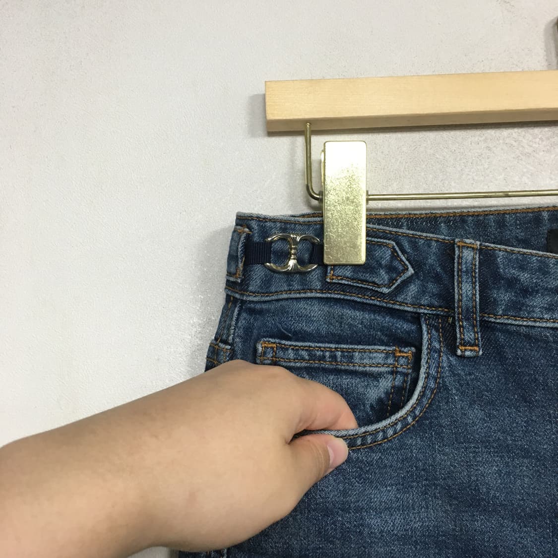 MAJE 마쥬 플레어 데님 팬츠 36 상품이미지5