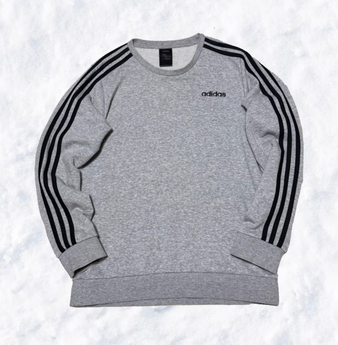 아디다스 회검 맨투맨 상품이미지1