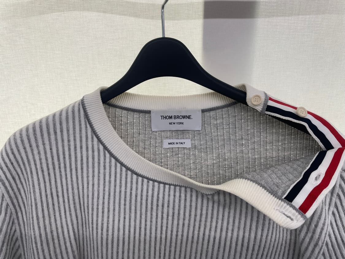 톰브라운 반팔 라운드 티 상품이미지5