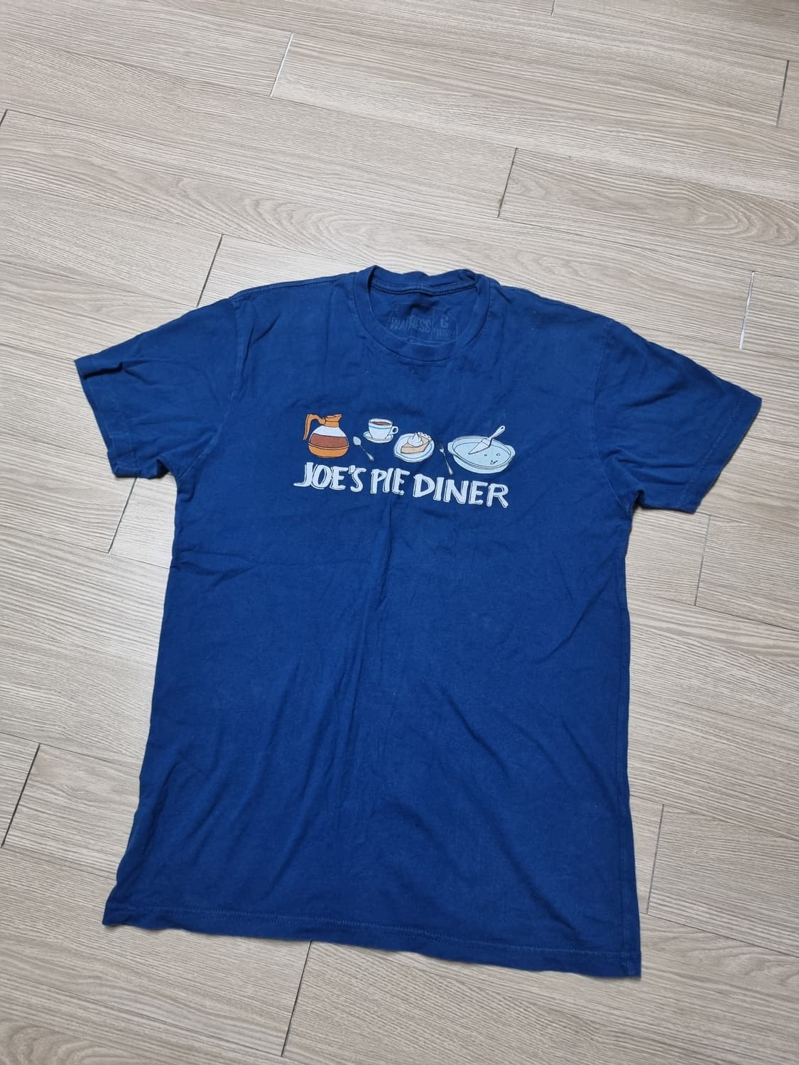 빈티지 파이 디너 반팔 상품이미지2