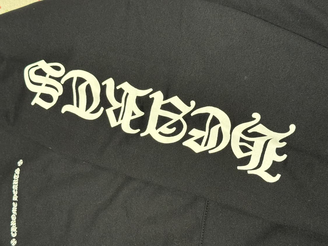 크롬하츠 세메터리 크로스 타이어트랙 후드 XXL 상품이미지5