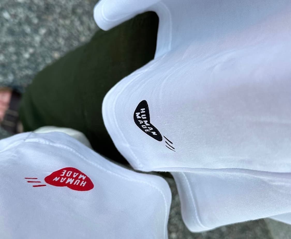 (미개봉) 휴먼메이드 3컬러 팩 반팔 티셔츠 상품이미지4