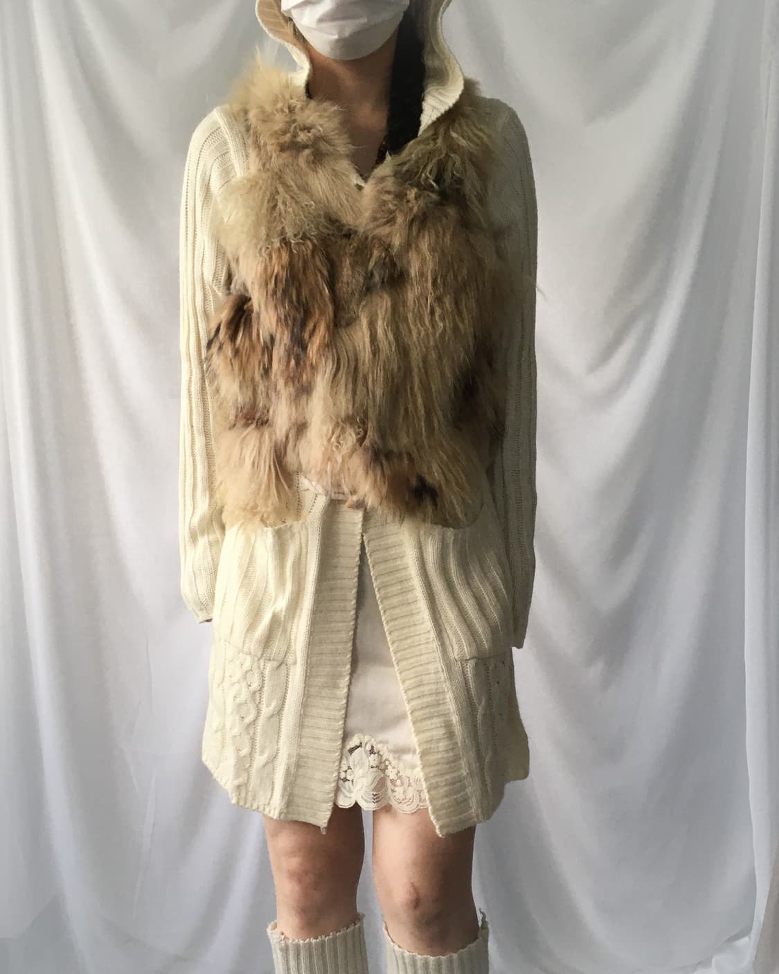Goa fur vest 상품이미지1