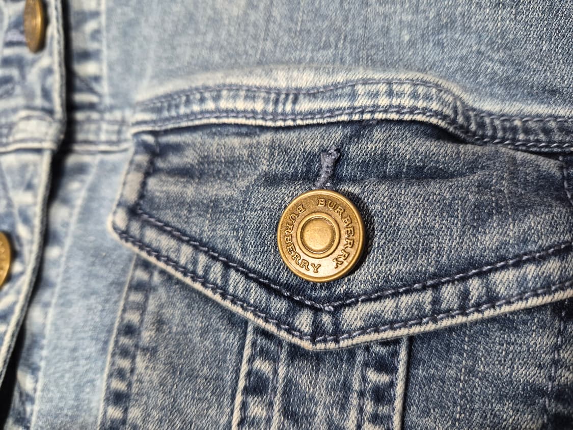 버버리 데님자켓 uk8 상품이미지6