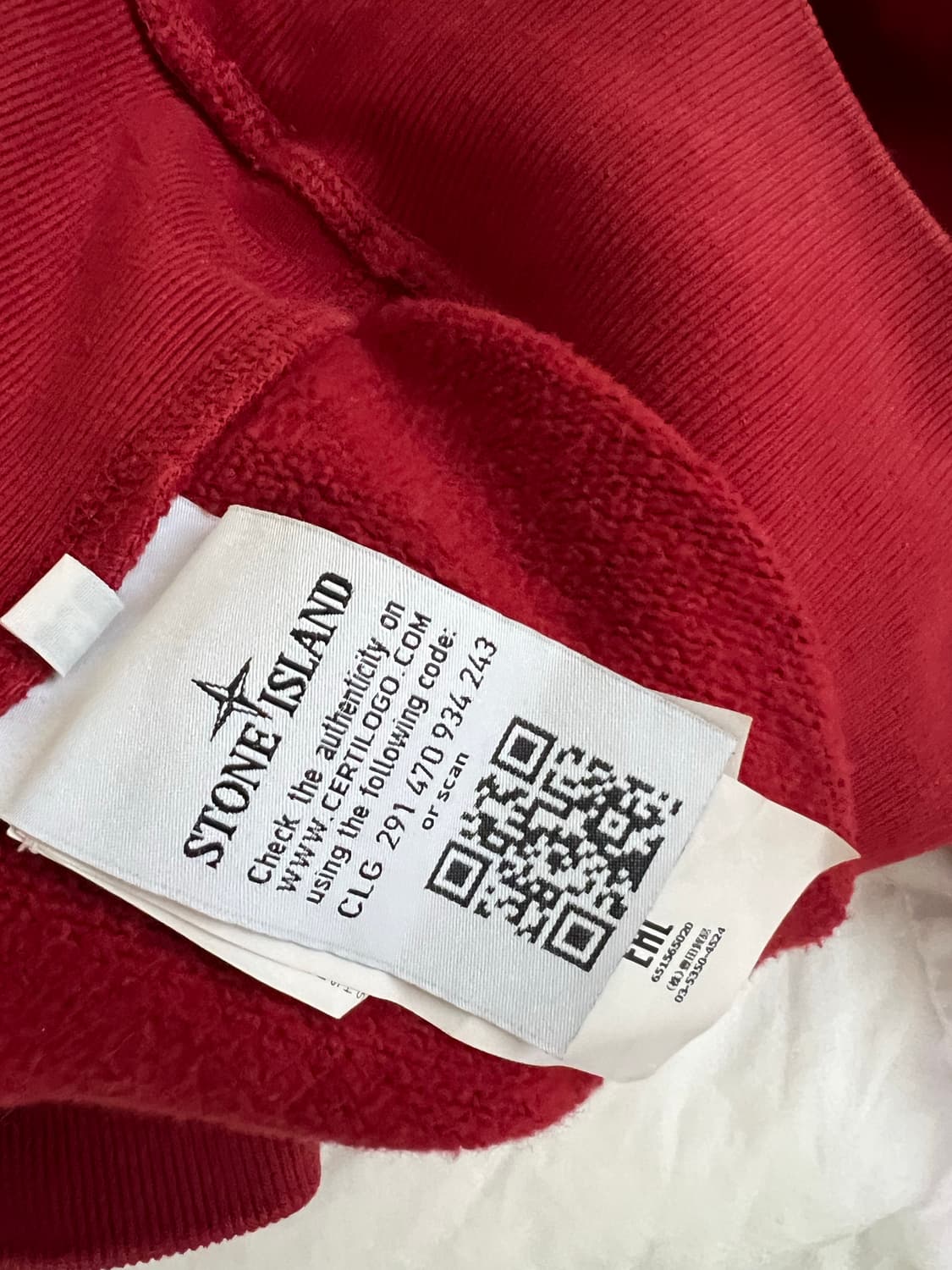 (정품) 스톤아일랜드 하이넥 버튼다운 하프집업 스웨트 셔츠 상품이미지5